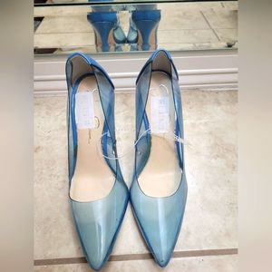 Jessica Simpson Clear Blue heel